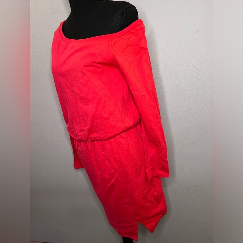 Philanthropy Rosebud Dress in Red Women’s Size Large - Picture 2 of 9
